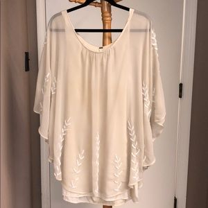 Free People poncho dress